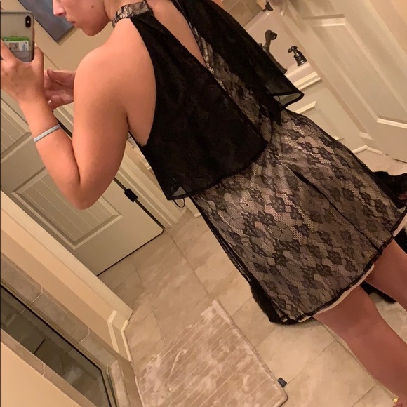 Black lace re:named cocktail dress - Picture 2 of 2